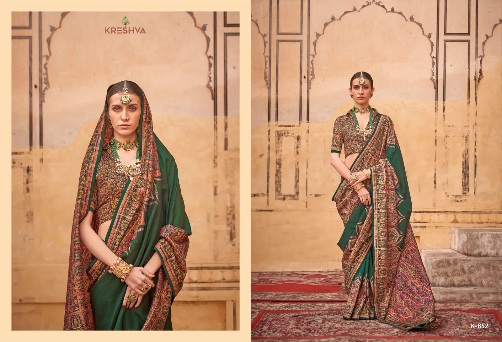  Kreshva Pv Silk by Rambha Silk Party Wear Saree Wholesale Price In Surat